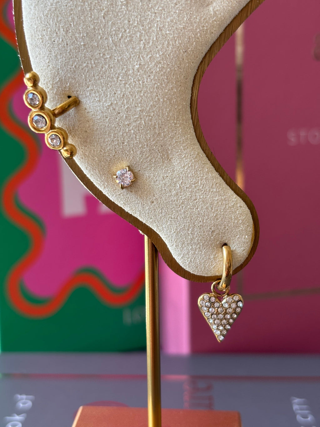 Mono boucle créole REBELLE gold 2JOLY