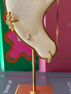 Mono boucle créole REBELLE gold 2JOLY