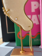Mono boucle créole REBELLE gold 2JOLY