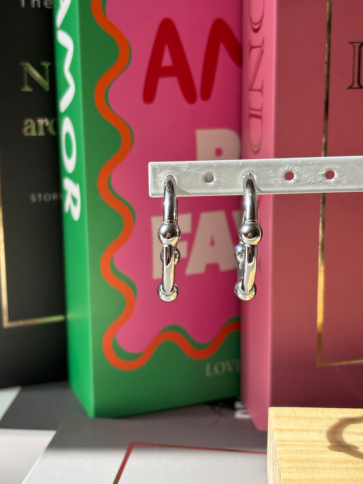 Boucle d’oreille CONSCIENTE silver 2JOLY