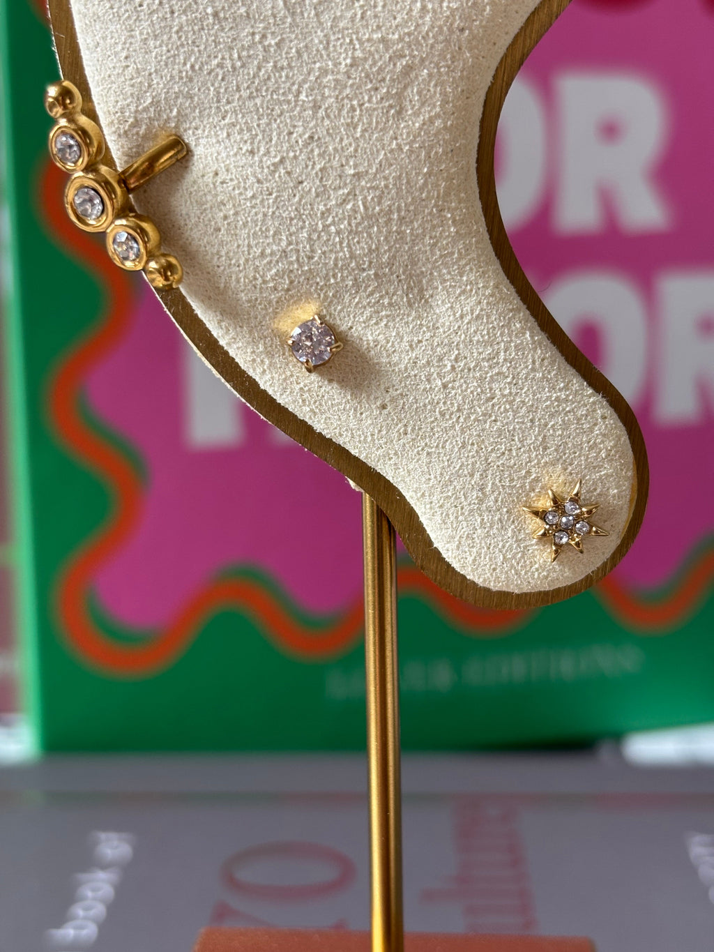 Mono boucle puce PASSION gold 2JOLY