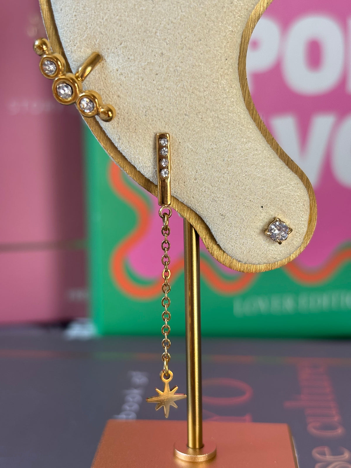 Mono boucle pendant SAGE gold 2JOLY