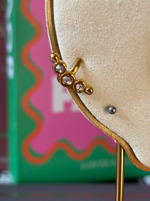 Bague d’oreille LIBRE gold 2JOLY