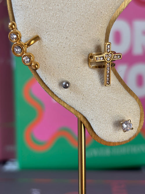 Bague d’oreille LIBRE gold 2JOLY