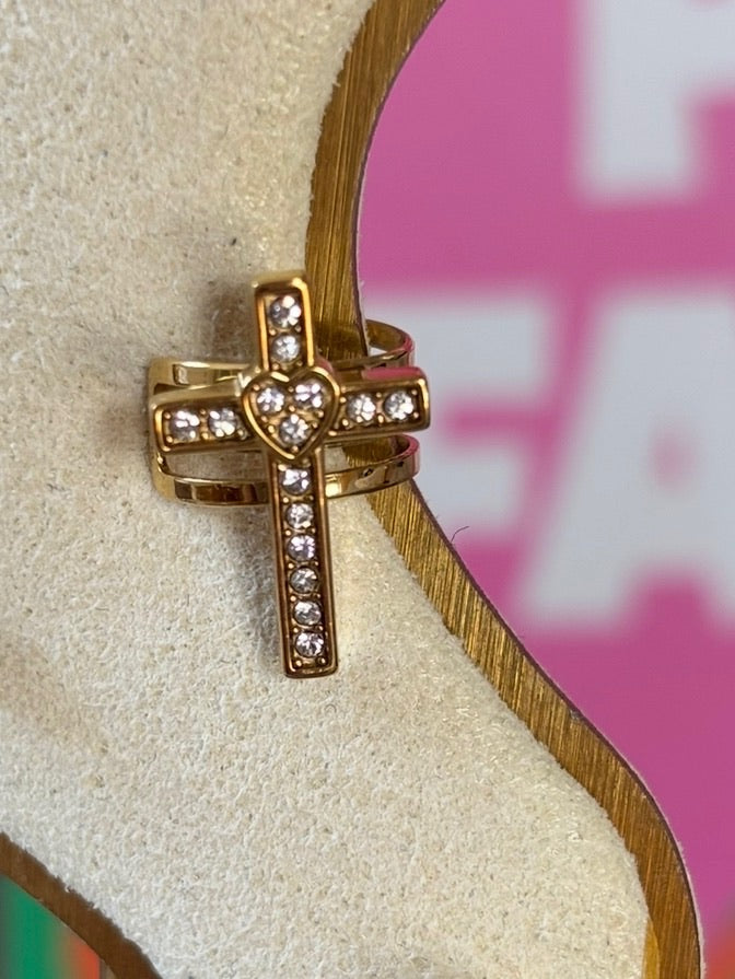 Bague d’oreille LIBRE gold 2JOLY