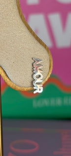 Mono boucle puce PASSION silver 2JOLY