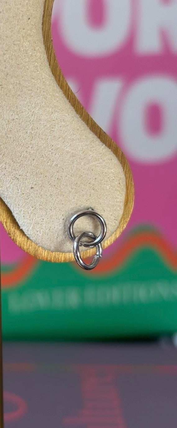 Mono boucle puce PASSION silver 2JOLY