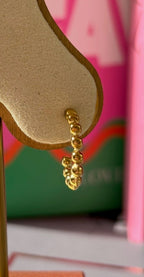 Mono boucle créole REBELLE gold 2JOLY