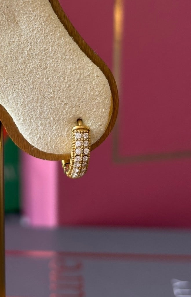 Mono boucle créole REBELLE gold 2JOLY