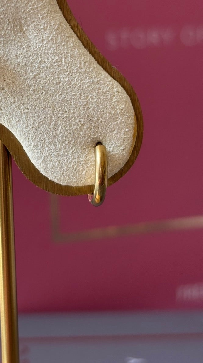 Mono boucle créole REBELLE gold 2JOLY